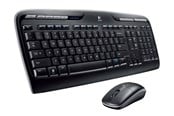 Näppäimistöt - Logitech MK330 Langaton yhdistelmä - ND - Näppäimistö ja Hiirisetti - Pohjoismainen - Musta - 920-003982