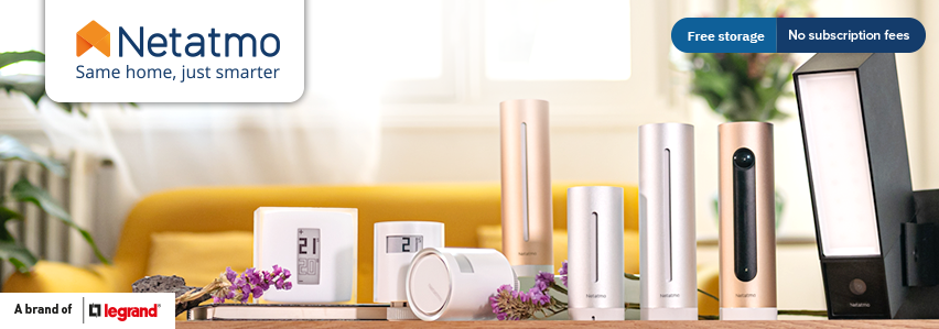 Netatmo Home page
